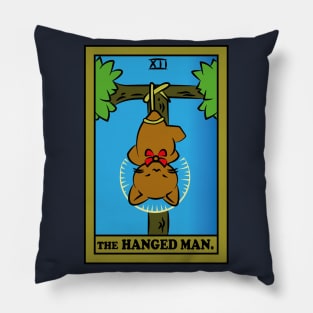 TAROT CARDS | THE HANGED MAN. | CAT Pillow