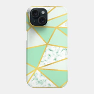 Modern Abstract Turquoise Art Phone Case