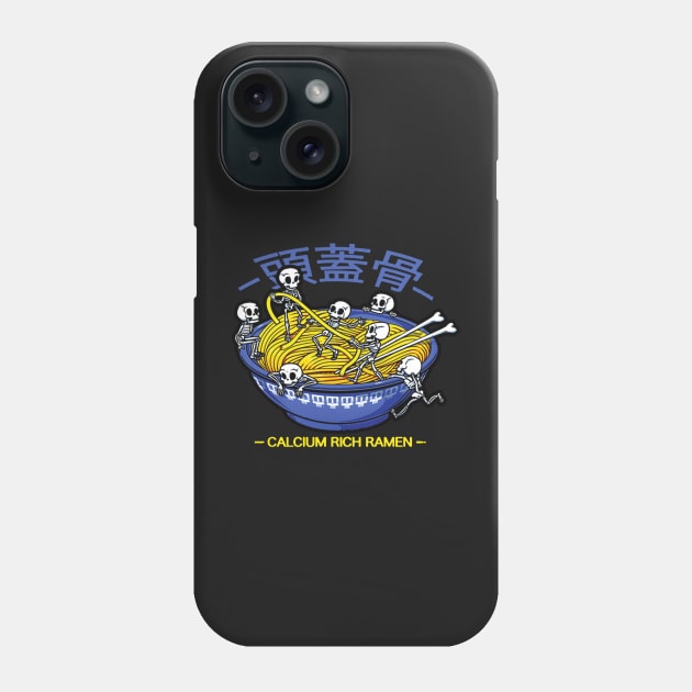 calcium rich ramen Phone Case by idontwannawait