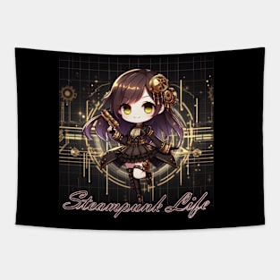 Steampunk Life Tapestry