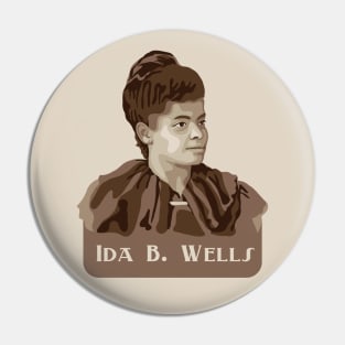 Ida B. Wells Portrait Pin