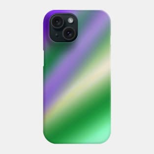 purple green white abstract texture art Phone Case