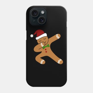 Dabbing Gingerbread Man Christmas Holiday Phone Case