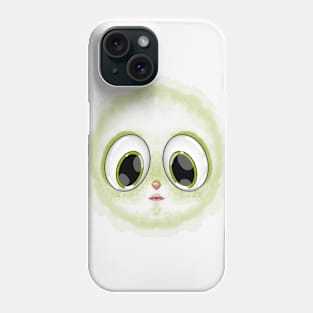 Cute fluffy face Phone Case