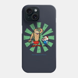 Magilla Gorilla And Mr Peebles Retro Japanese Phone Case