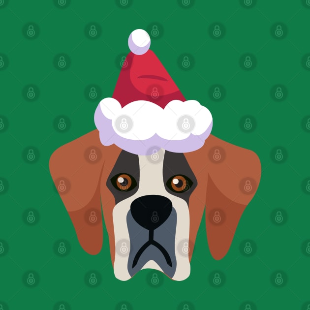 Funny Saint Bernard Dog Christmas 2020 Dog Lover Christmas by cuffiz