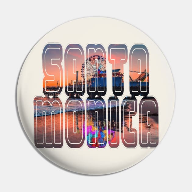 KZK101 Santa Monica Pier Pin by KZK101