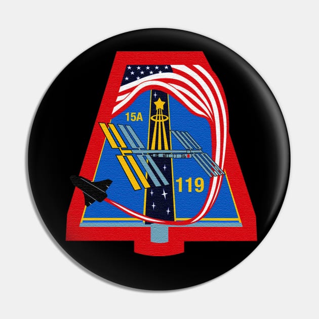 Black Panther Art - NASA Space Badge 86 Pin by The Black Panther