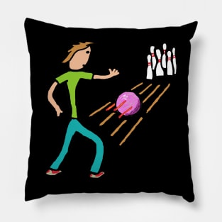 Ten Pin Bowling Pillow