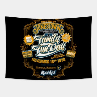 JONESTOWN - Family Fun Day Tapestry