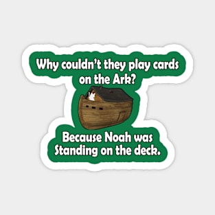 Noah on Deck Magnet