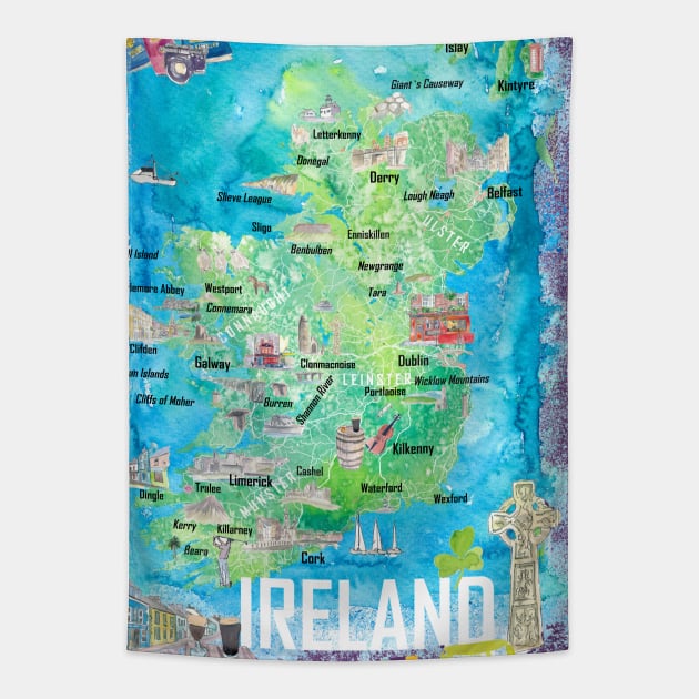 Ireland Tapestry by artshop77