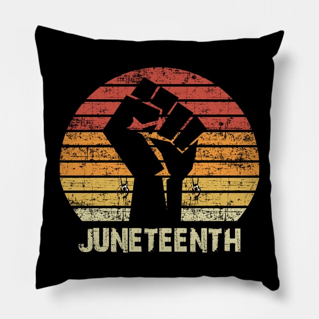 Juneteenth Pillow by Doc Maya