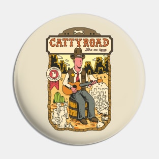 catty road Pin