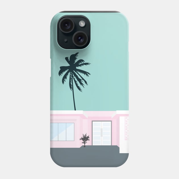 Palm Springs Phone Case by modernistdesign