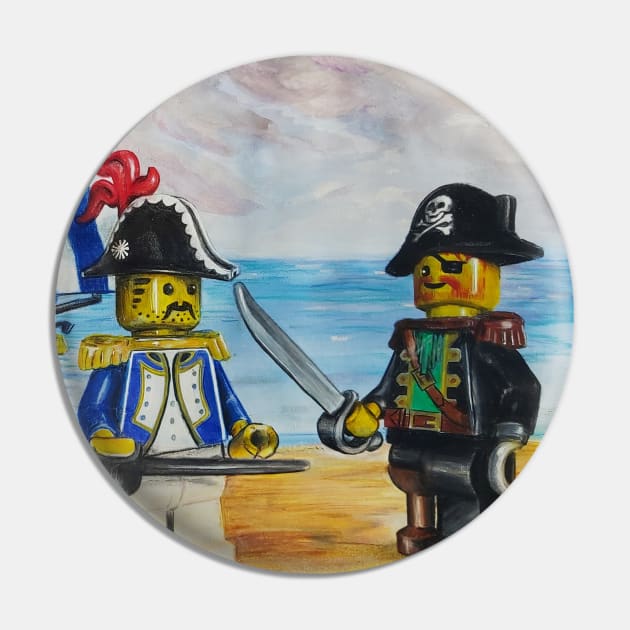 Pirates Pin by Scottanthonyartwork