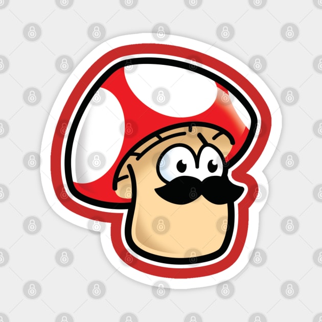 ShroomDood (Red) Magnet by ArtofJMS