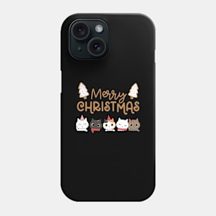 Merry Christmas - meow edition Phone Case