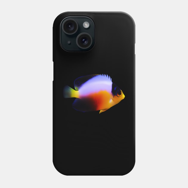 Pygmy AngelFish Phone Case by unrefinedgraphics