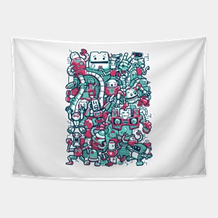 Robo Party Tapestry