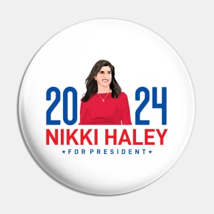 Nikki Haley 2024 For President Pin