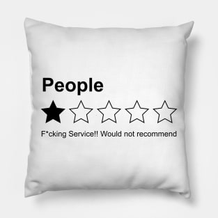 People Rating One Star Not Reccomend Pillow