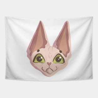 Sphinx Cat Head Tapestry