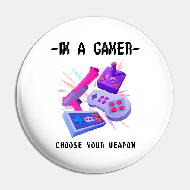 Im a gamer Pin by ronniepersson