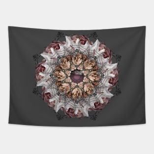 ghost net mandala Tapestry