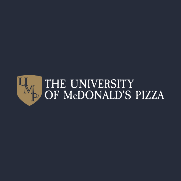 The University of McDonald's Pizza Crest by Whatever Happened to Pizza at McDonalds