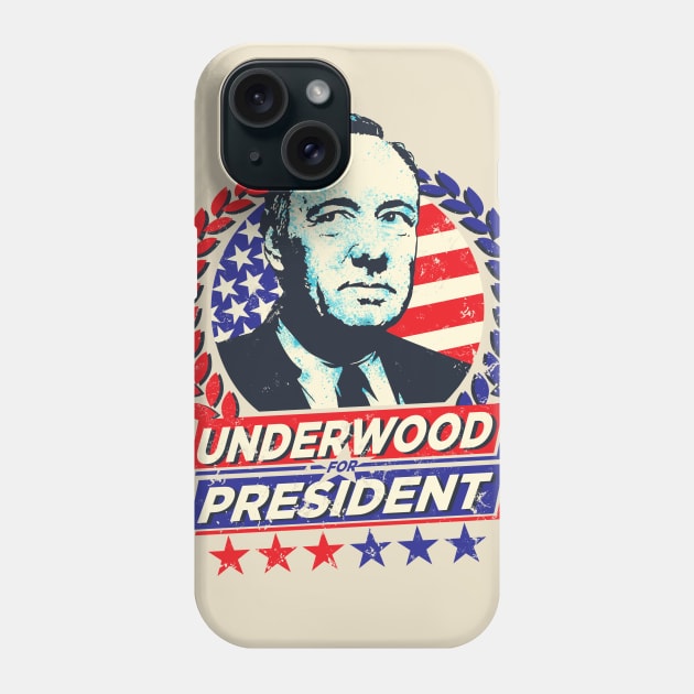 Frank Underwood for President 2024 Phone Case by Alema Art