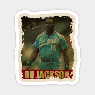 Bo Jackson - NEW RETRO STYLE Magnet