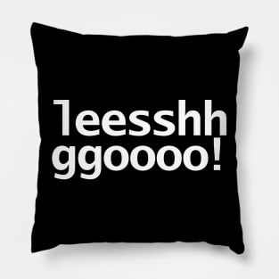 Leshgo! NZ Slang Pillow