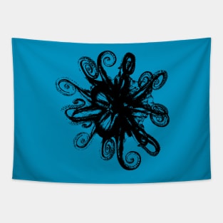 Octopus Flower Tapestry