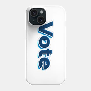 Vote Typography Phone Case