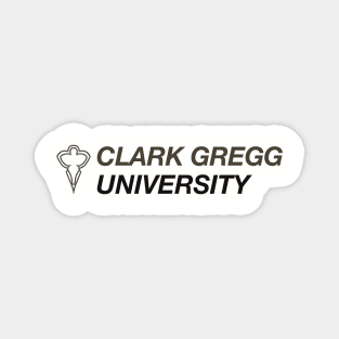 Clark Gregg University Logo (1) Magnet