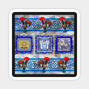 Portuguese Folk Art Magnet