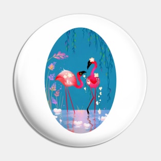 Flowermingo Pin