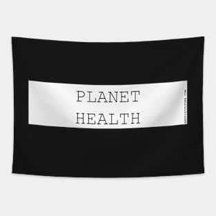 planet health environmental justice climate crisis campaign sticker Tapestry