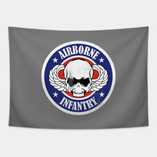 WW2 US Paratrooper - Airborne Infantry (distressed) Tapestry