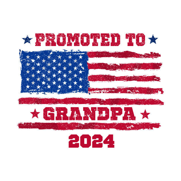 promoted to grandpa 2024 by SecuraArt