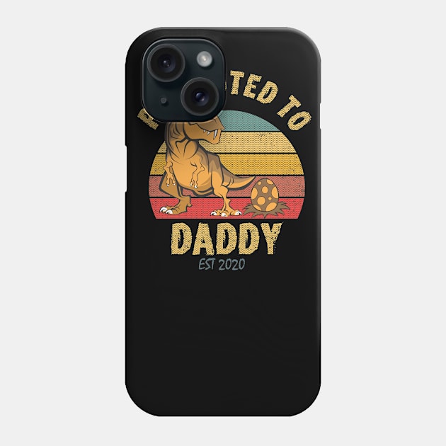 PROMOTED TO DADDY 2020 CO Phone Case by hadlamcom