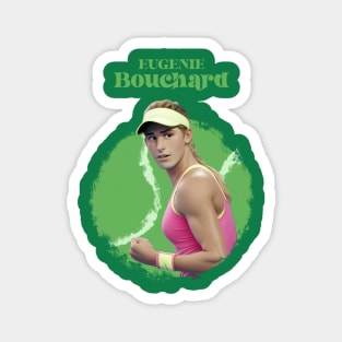 Eugenie "Genie" Bouchard Cartoon Magnet