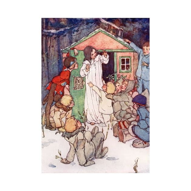 Wendy House and Lost Boys by Alice B. Woodward by vintage-art