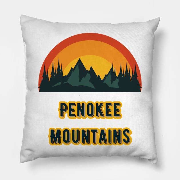 Penokee Mountains Pillow by Canada Cities