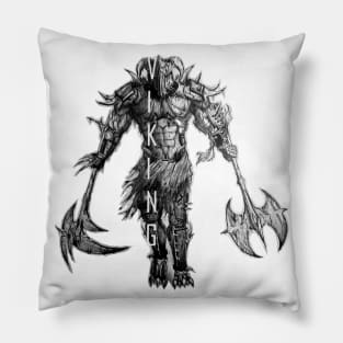 Viking Berserker - Dual Axe Pillow