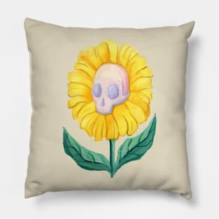 skullflower Pillow