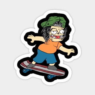 Go skate Magnet