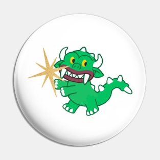 Hodag and the Star of Christmas Pin