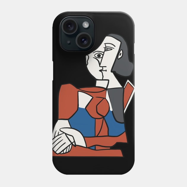 Red Dress Lady Phone Case by isstgeschichte